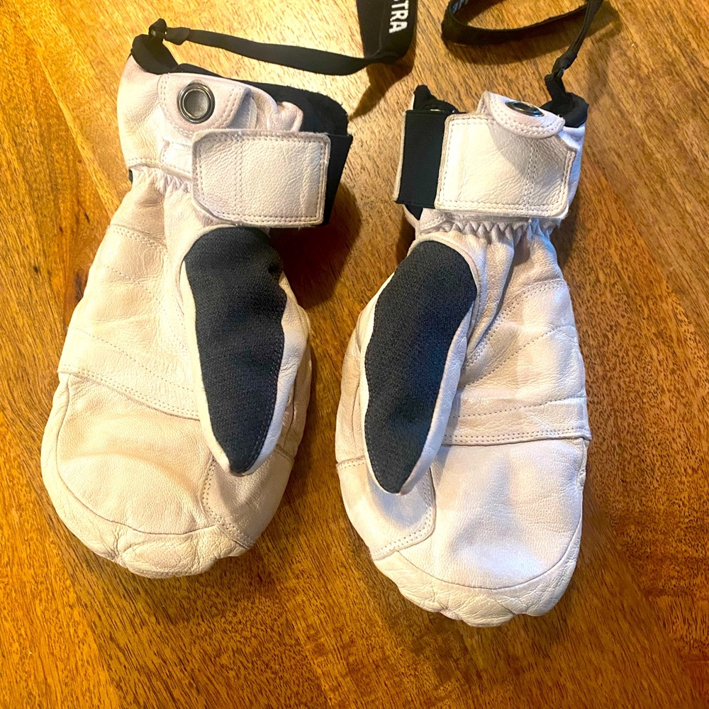 Leather Mittens ski/snowboard